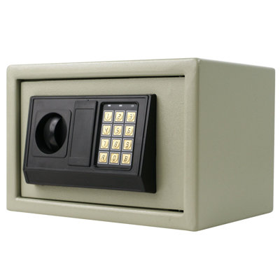 Trademark Global Dial Lock Electronic Digital Security Home Safe