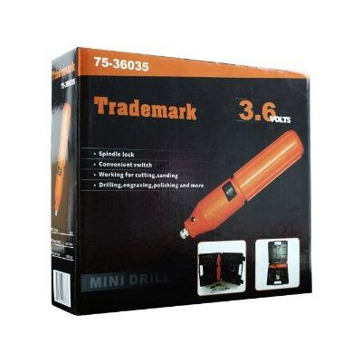 Trademark Global 3.6V Rotary Tool Set (Set of 60)