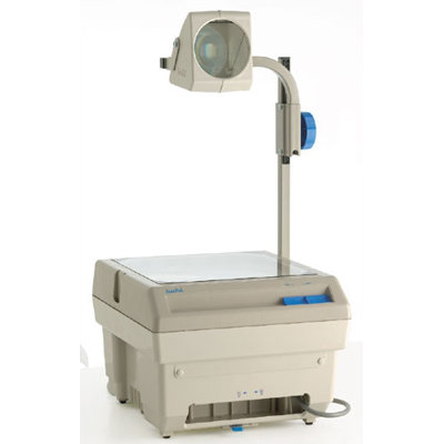 Buhl Closed Head Single Lens Overhead Projector (2200 lumens) with Optional Lamp Changer