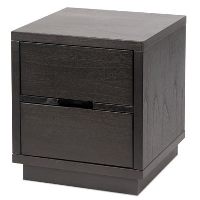 City 2 Drawer Nightstand by Home Image -image