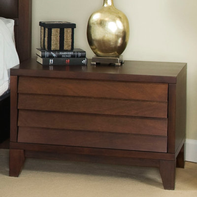 Island 2 Drawer Nightstand by Home Image -image