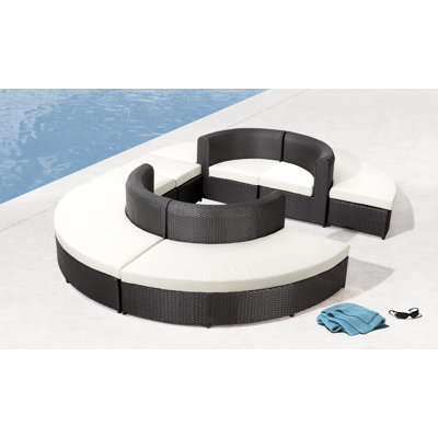 dCOR design Ipanema Sectional Sofa with Cushions