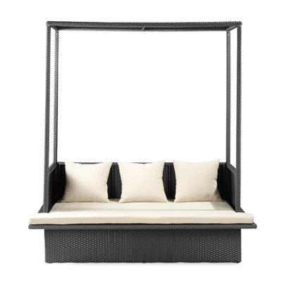 dCOR design Maui Outdoor Bed with Cushions