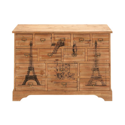 15 Drawer Dresser by Woodland Imports -image