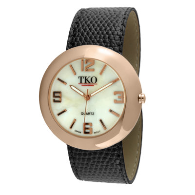 TKO ORLOGI Women's TK616 Leather Slap Watch