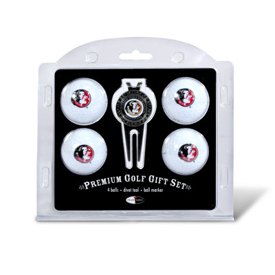 Team Golf NCAA Four Ball and Divot Tool Gift Set