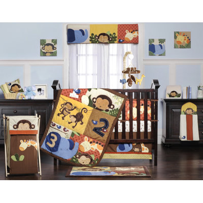 Kids Line Jungle 123 Fitted Sheet