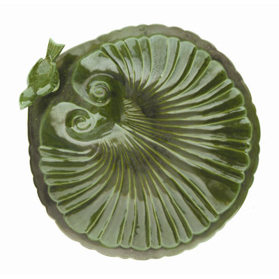 ACHLA Verdant Shell Birdbath