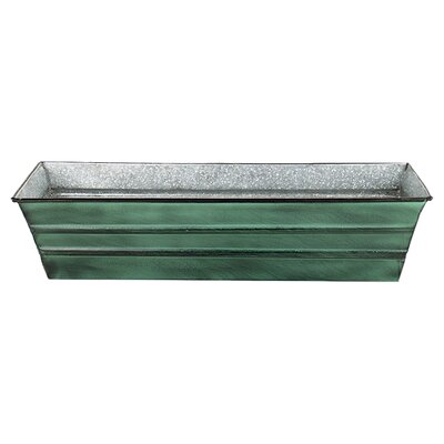 Diamond Teak Rectangular Window Box Planter &amp; Reviews | Wayfair