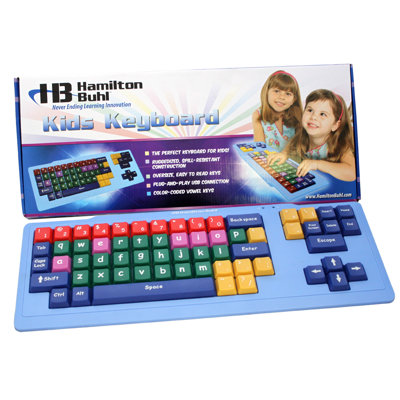 Hamilton Electronics Kids Keyboard with Oversize Keys and USB Connection