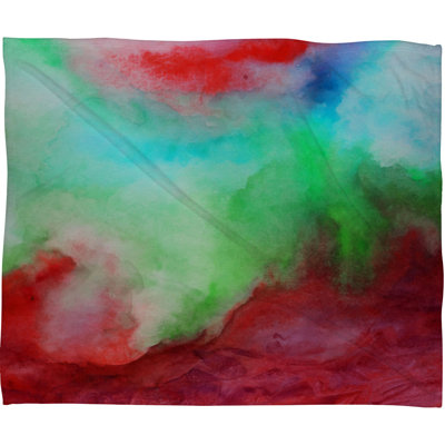 DENY Designs Jacqueline Maldonado The Red Sea Fleece Throw Blanket
