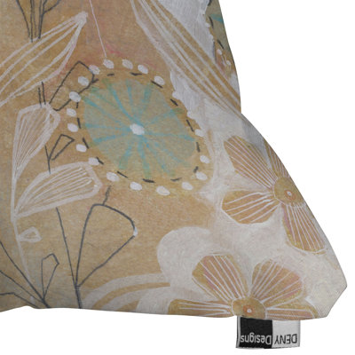 DENY Designs Cori Dantini Polyester Floral Indoor/Outdoor Throw Pillow