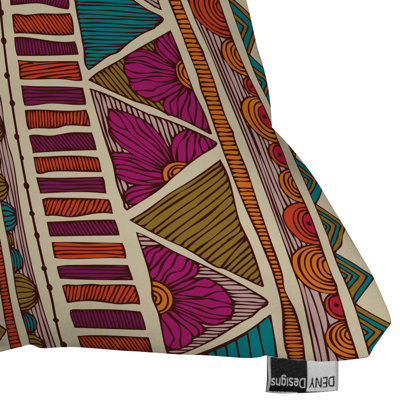 DENY Designs Valentina Ramos Ethnic Stripes Throw Pillow