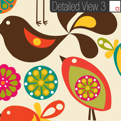 DENY Designs Valentina Ramos Little Birds Duvet Cover