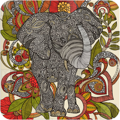 DENY Designs Valentina Ramos Bo The Elephant Wall Art