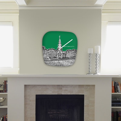 DENY Designs Bird Ave Modern University Clock