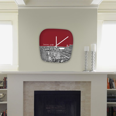 DENY Designs Bird Ave Modern University Clock