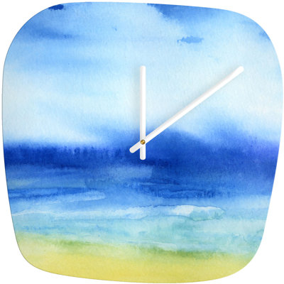 DENY Designs Jacqueline Maldonado Sea Church Modern Clock