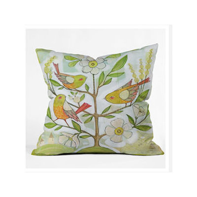 DENY Designs Cori Dantini Community Tree Throw Pillow