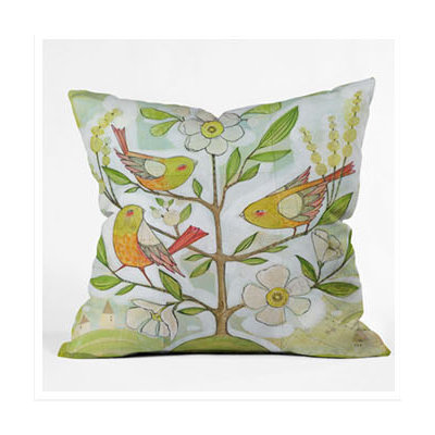 DENY Designs Cori Dantini Community Tree Throw Pillow