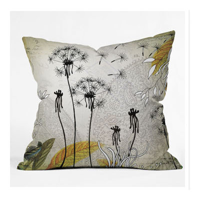 DENY Designs Iveta Abolina Little Dandelion Throw Pillow