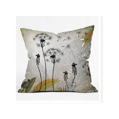 DENY Designs Iveta Abolina Little Dandelion Throw Pillow