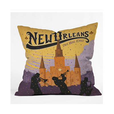 DENY Designs Anderson Design Group Music City Throw Pillow