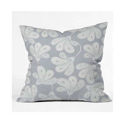 DENY Designs Khristian A Howell Provencal Gray 1 Throw Pillow