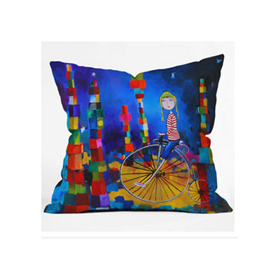 DENY Designs Robin Faye Gates Out of Bounds Throw Pillow
