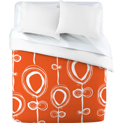 DENY Designs Rachael Taylor Contemporary Orange Duvet Cover Collection