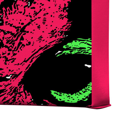 DENY Designs Romi Vega Pink Owl Gallery Wrapped Canvas