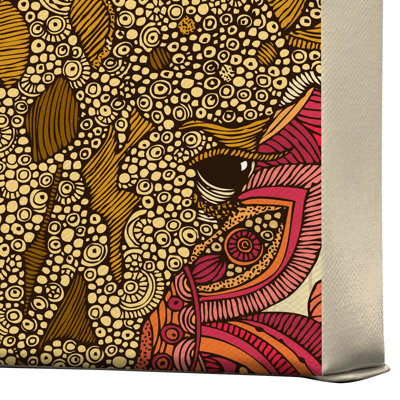 DENY Designs Valentina Ramos The Giraffe Gallery Wrapped Canvas