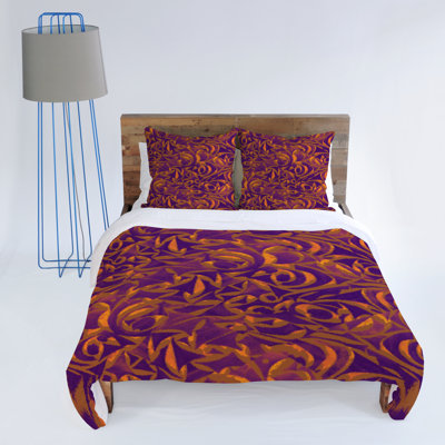 DENY Designs Wagner Campelo Abstract Garden Duvet Cover Collection