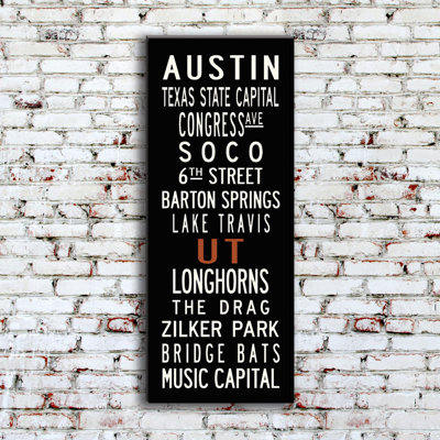 Uptown Artworks Austin Sign Art