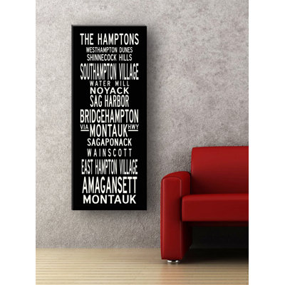 Uptown Artworks Hamptons Sign Art