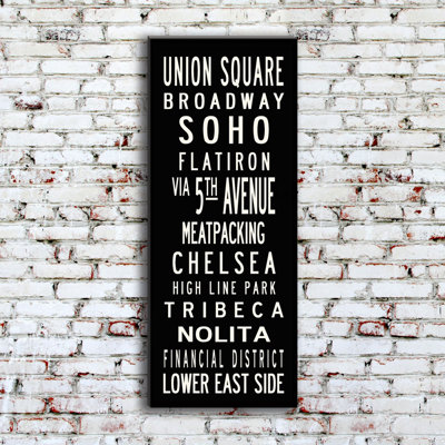 Uptown Artworks Union Square Sign Art