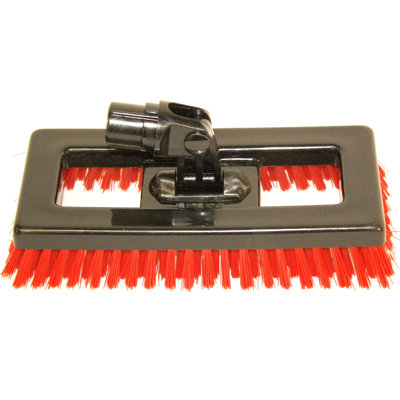 Syr Swivel Deck Brush BLK Bristles