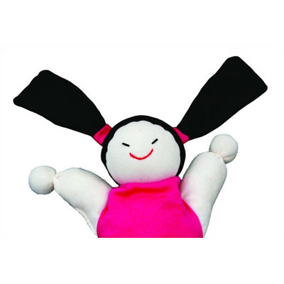 Challenge & Fun Keptin-Jr Organic Caucasian Girly Doll in Pink