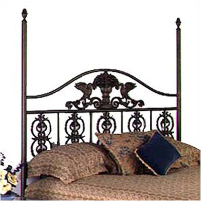 Harvest Wrought Iron Headboard by Grace Collection -image