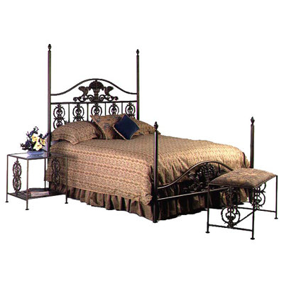 Harvest Wrought Iron Bed by Grace Collection -image