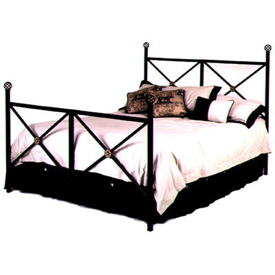 Click To Image : Neoclassic Wrought Iron Bed by Grace Collection Now