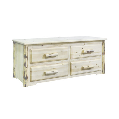 Click To Image : 4 Drawer Sitting Chest by Montana Woodworks® Now