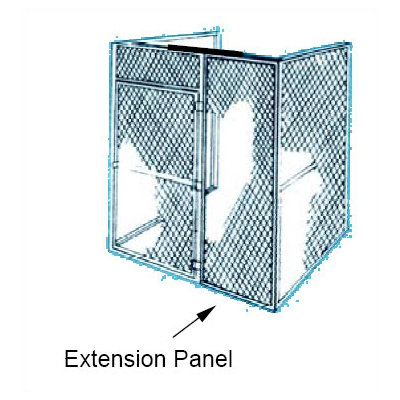 Hallowell Bulk Storage Locker Extension Panel