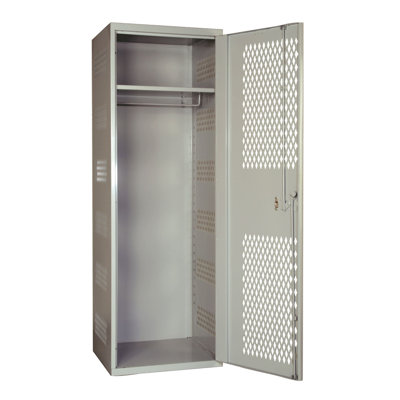 Hallowell SecurityMax 1-Wide Single Tier All-Welded Locker