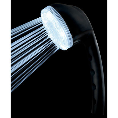 MagicShowerhead Single Color Handheld LED  Illuminated Shower Head