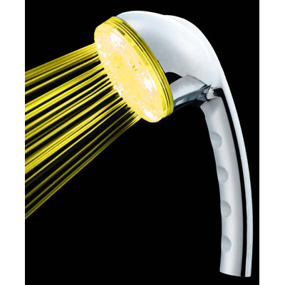 MagicShowerhead Single Color Handheld LED  Illuminated Shower Head