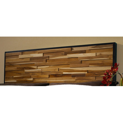 Reclaimed Wood Panel Headboard by Padmas Plantation -image