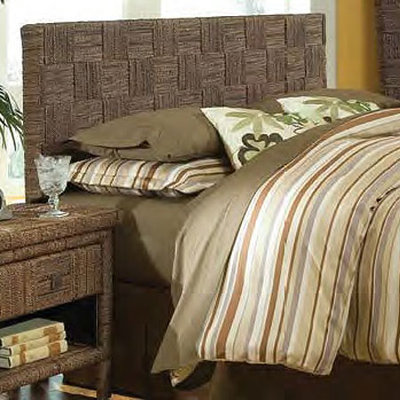 Plaid Low Panel Headboard by Padmas Plantation -image