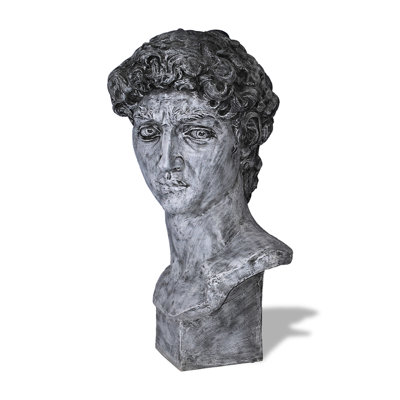 Amedeo Design ResinStone David Bust Statue