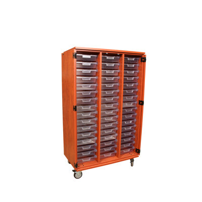 WB Manufacturing 48 Tote Casters Storage Unit